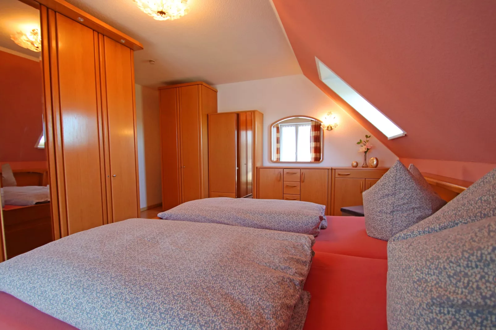 Schönes Ferienhaus in Alt Bukow Gaida - Slaapkamer