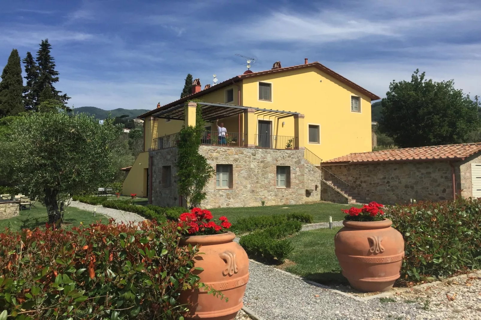 Casa San Gennaro at Borghetto Farmhouse - Buitenkant zomer