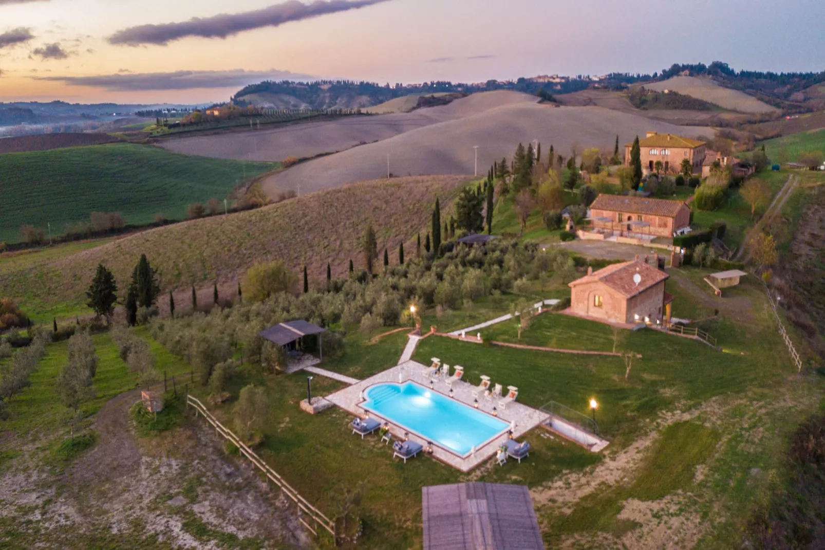 Villa Lajatico - Zwembad