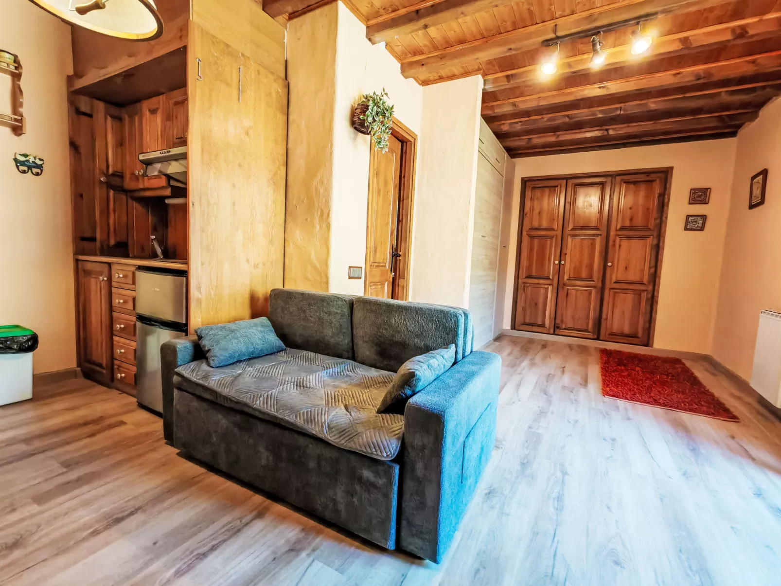 Studio mit Kamin Cosmos 3 Vall de Boí - Binnen