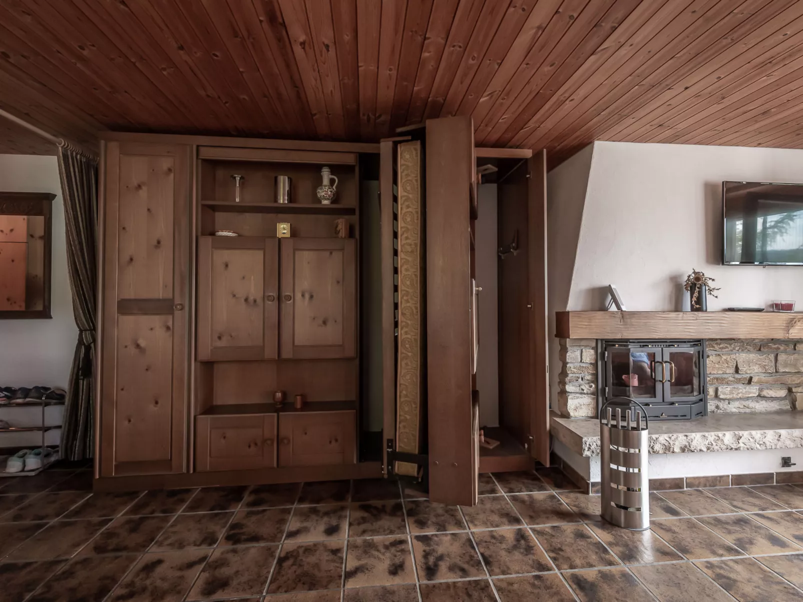 Casa Hirundella, (Trin Mulin). 2.5 Zimmerwohnung - Binnen