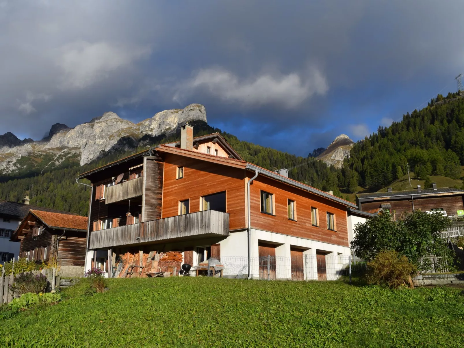 Wohnung Stücklihaus, (Sufers). - Buiten