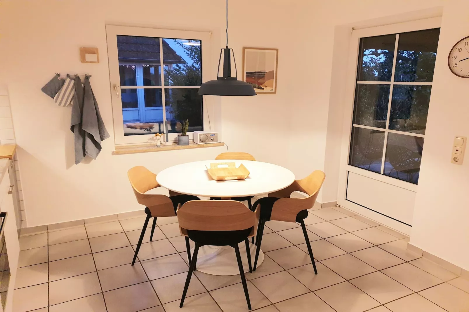 Ferienwohnung Terrasse und Aussicht - Keuken