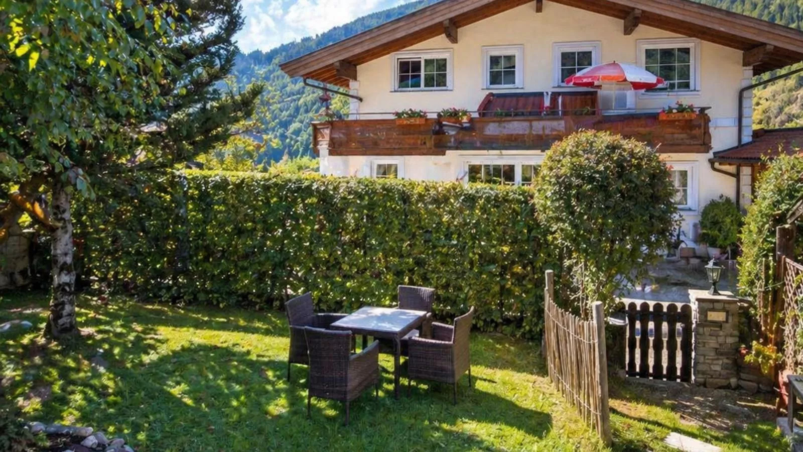 Ferienwohnung Feichten - Tuinen zomer