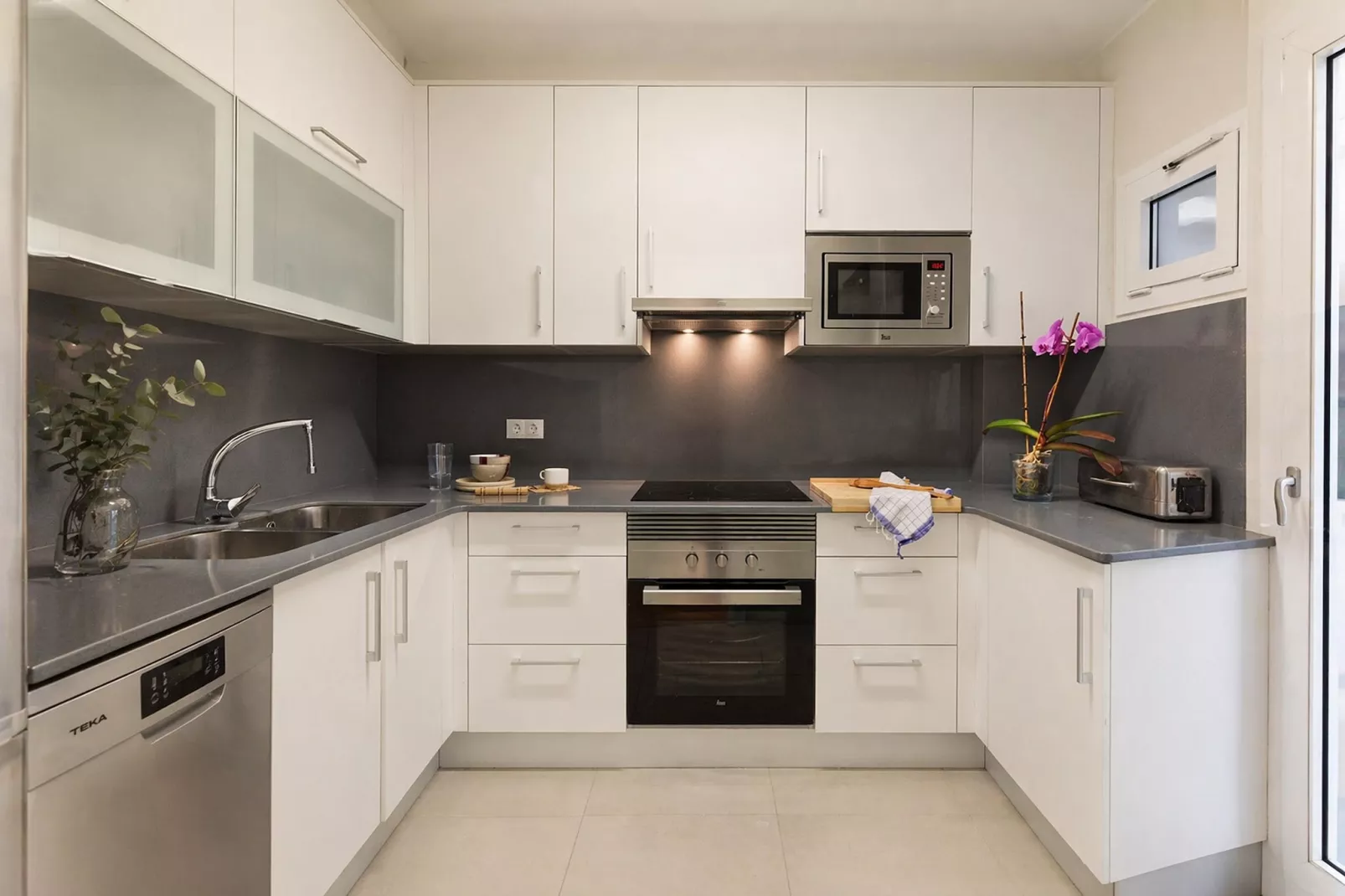 L’Escala Costa Brava Pool Duplex Apartment - Keuken