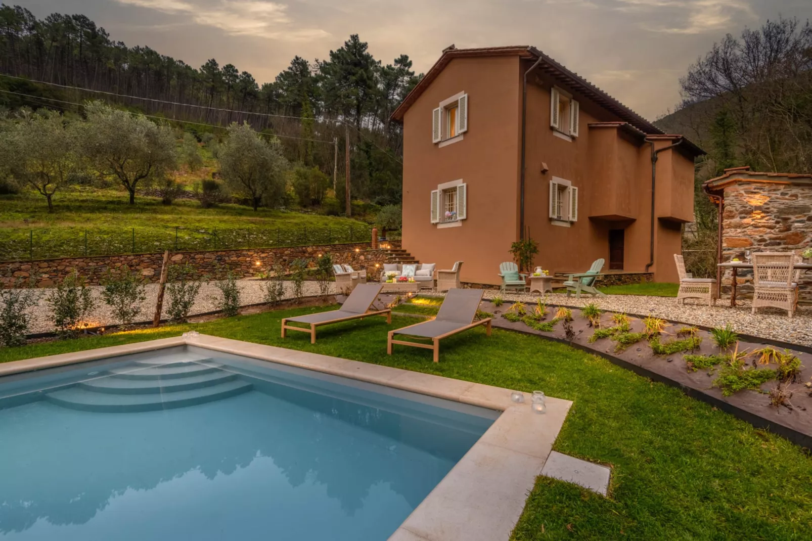 Molino Giusti Farmhouse - Zwembad