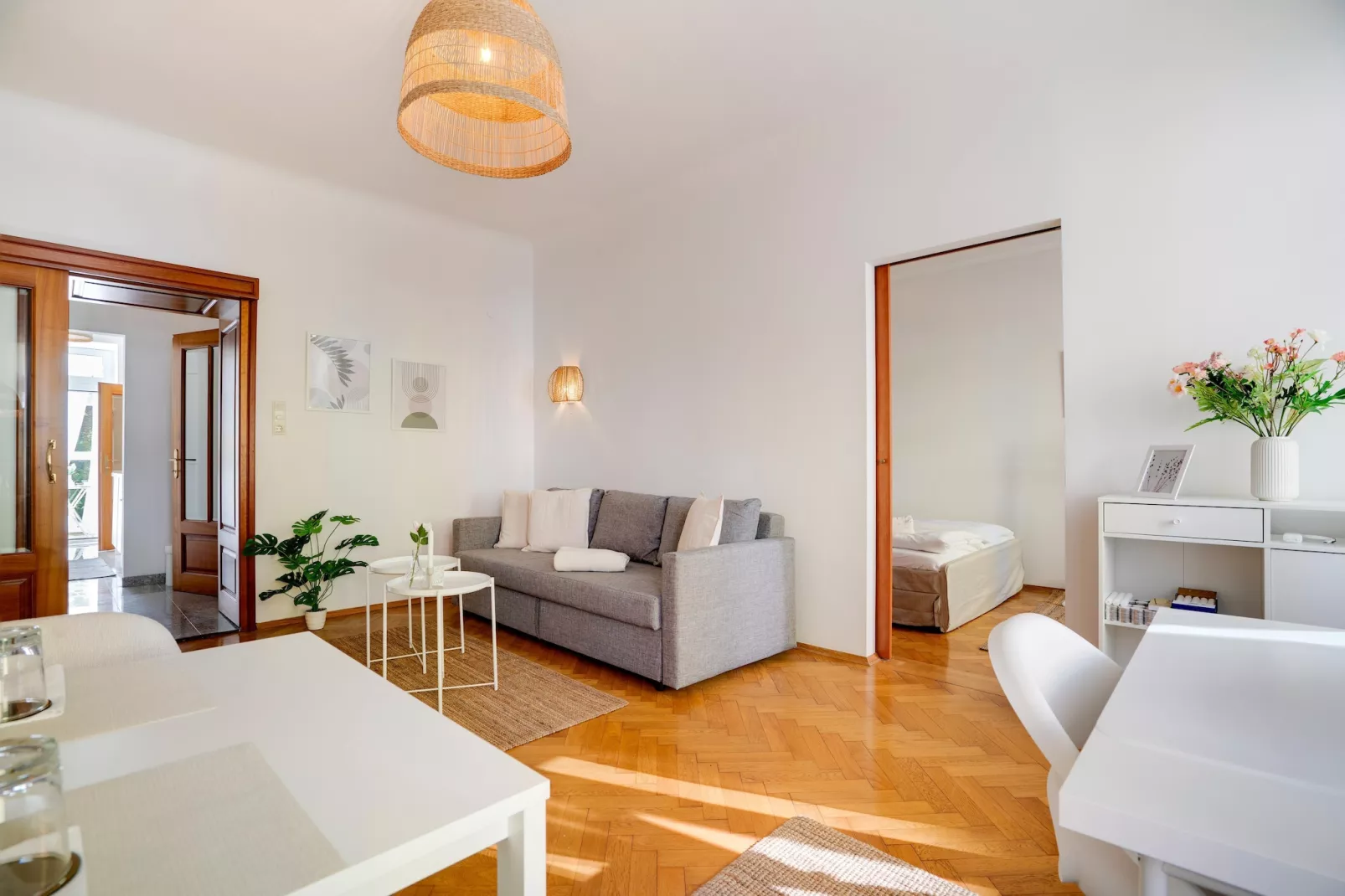 Top 4 Apartment 3P in Graz - Woonkamer