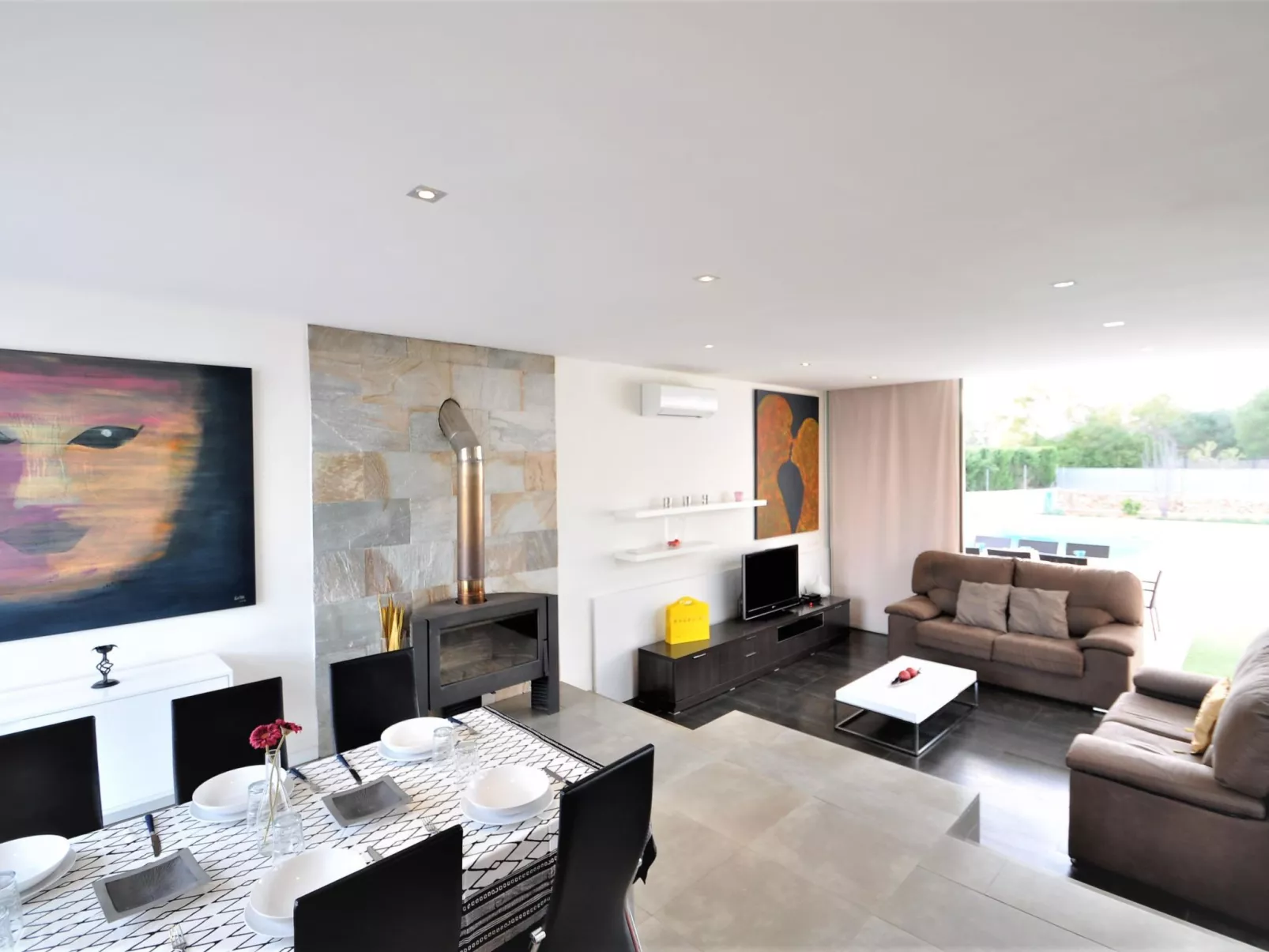 Moderna Villa cerca del golf y con piscina privada, ideal para familias - ofert - Binnen