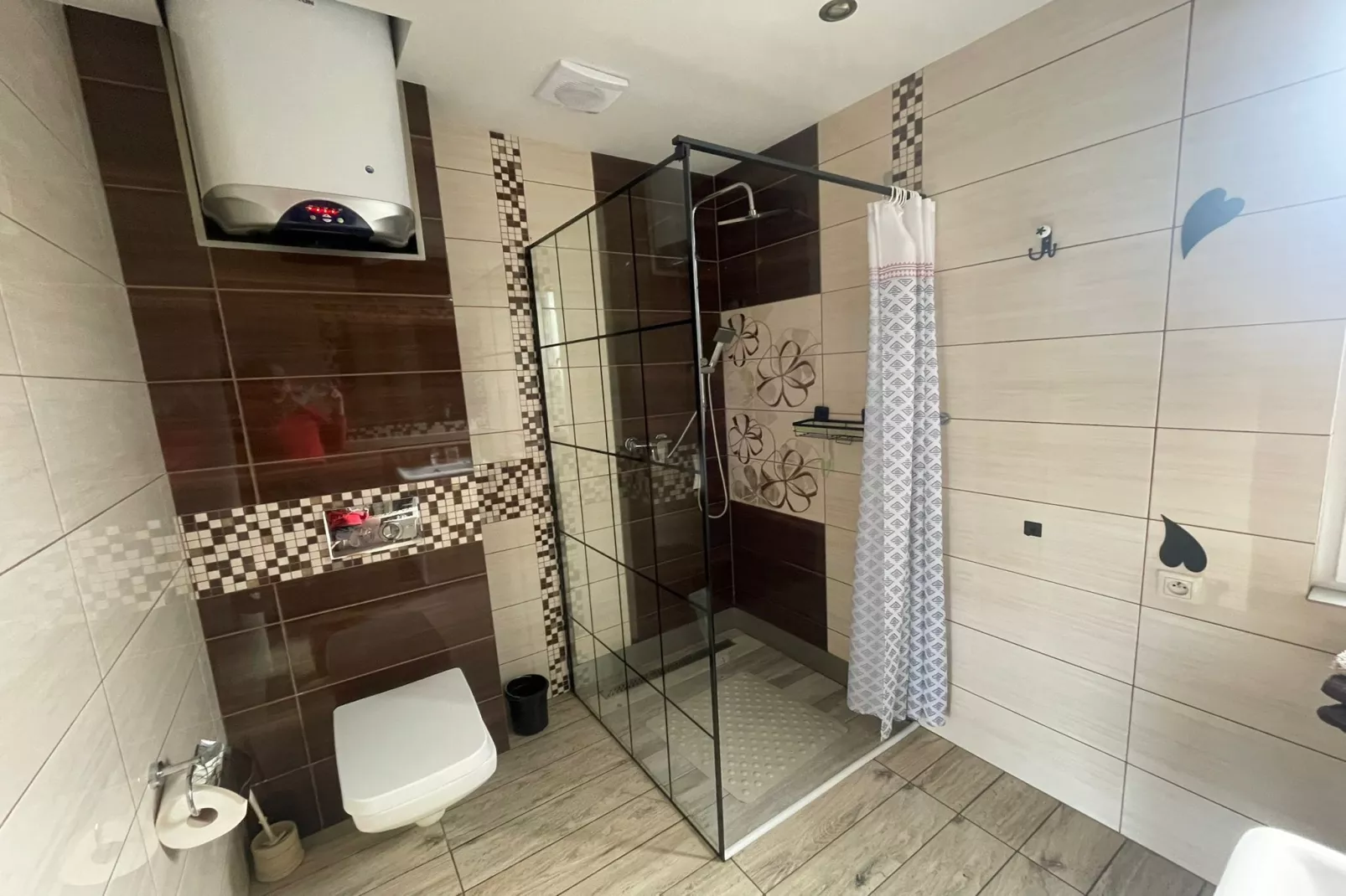 	Dom wakacyjny nad jeziorem Goszcza w Lubrzy dla max 6 osób - Badkamer