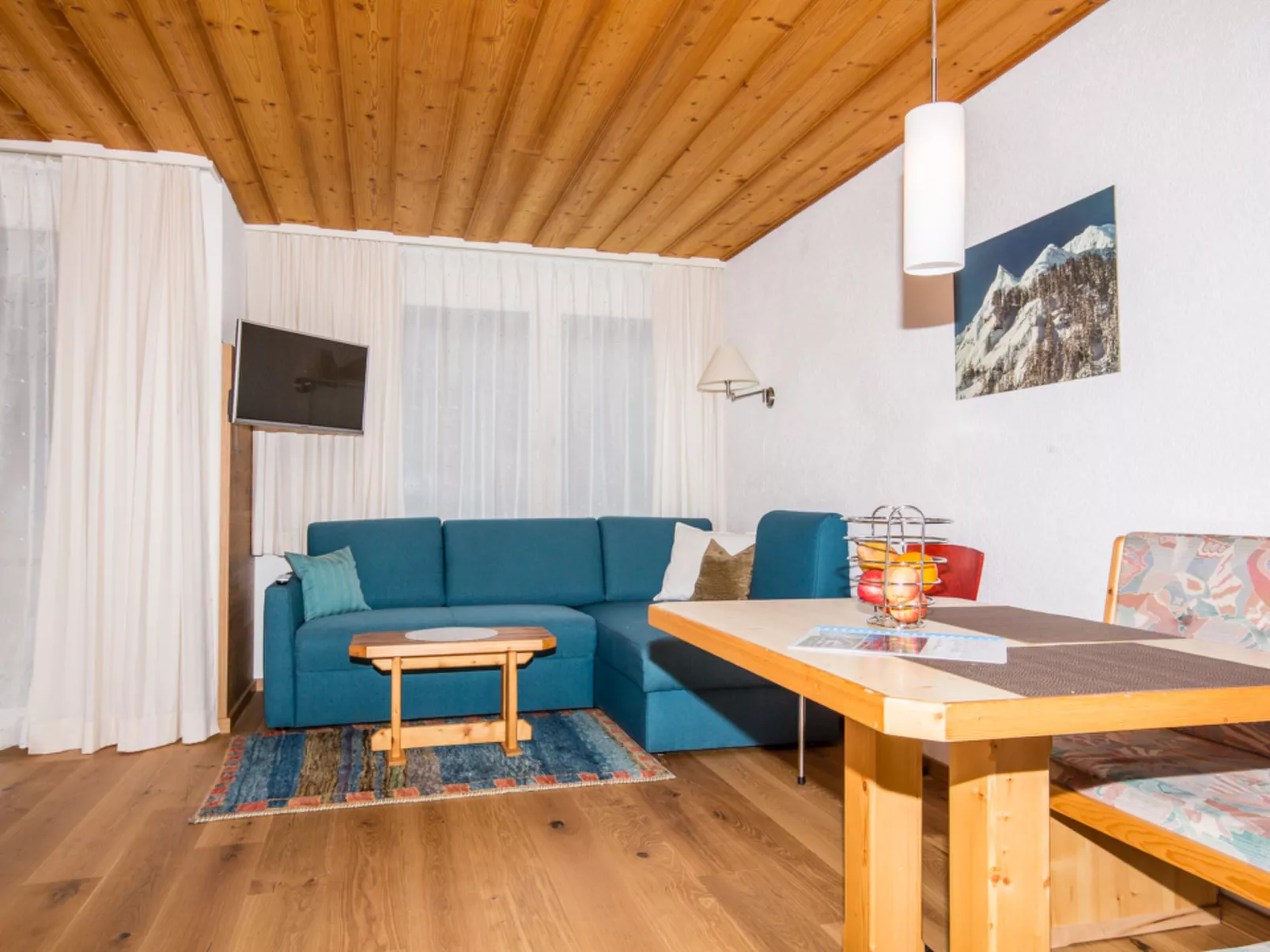 Atlantis Apartments, (Samnaun-Ravaisch). - Binnen