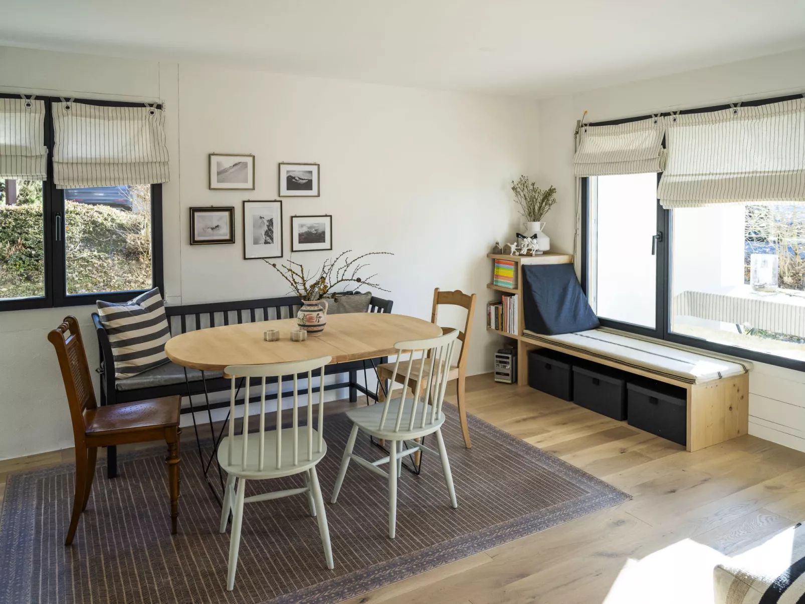 Abitaziun Patgific - Ferienwohnung im Casa Hirundella, (Trin Mulin). 3.5 Zimmer - Binnen