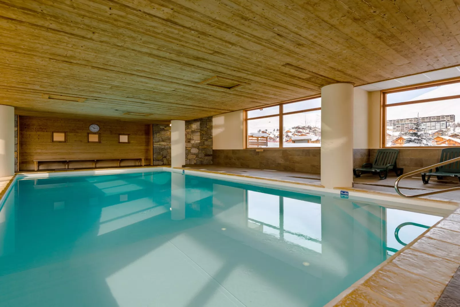 Résidence L'Ecrin des Sybelles 4-Room Duplex Apartment - 8 People OTA - Zwembad