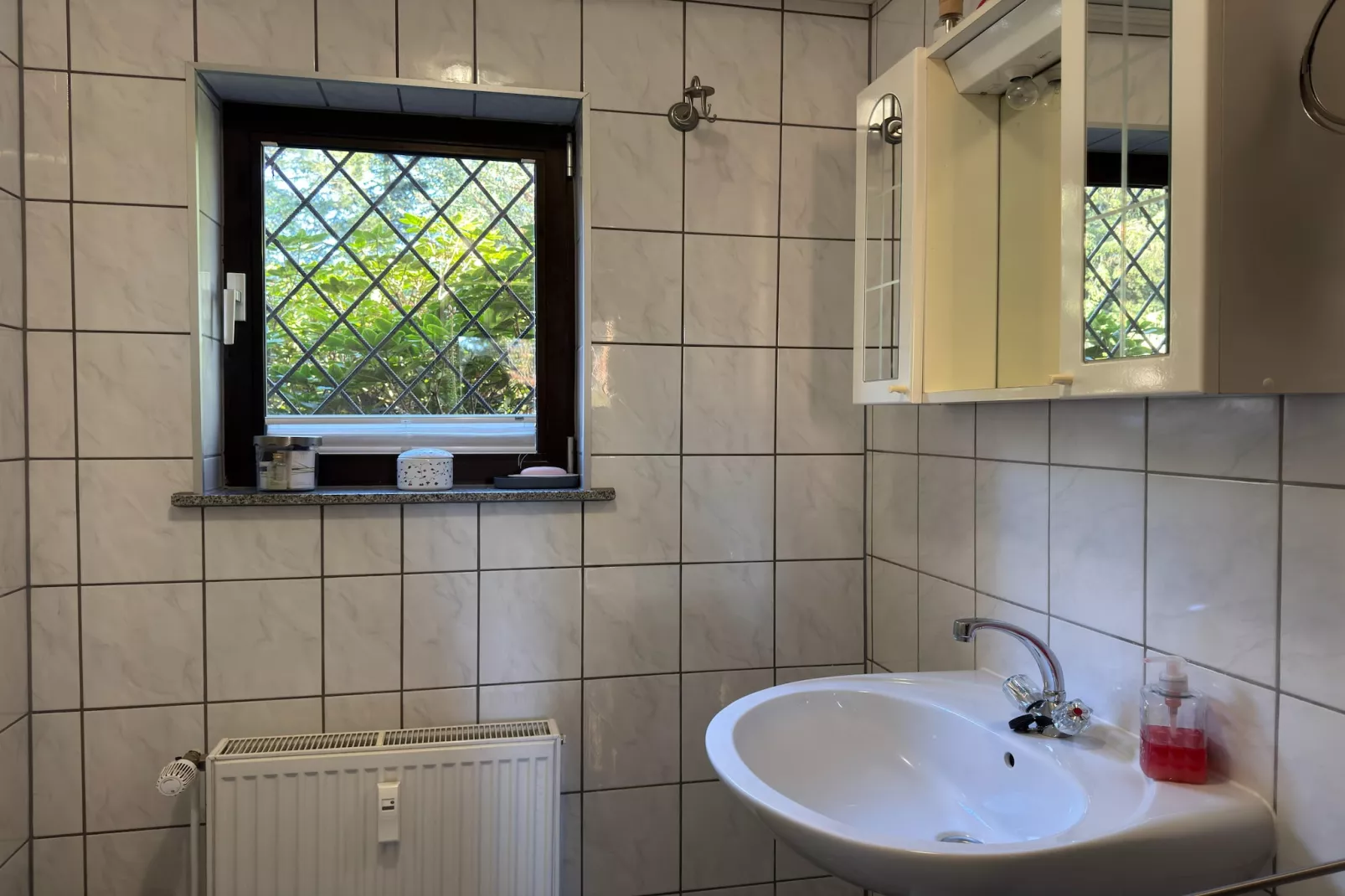 Ferienwohnung Weitblick I und II - Badkamer