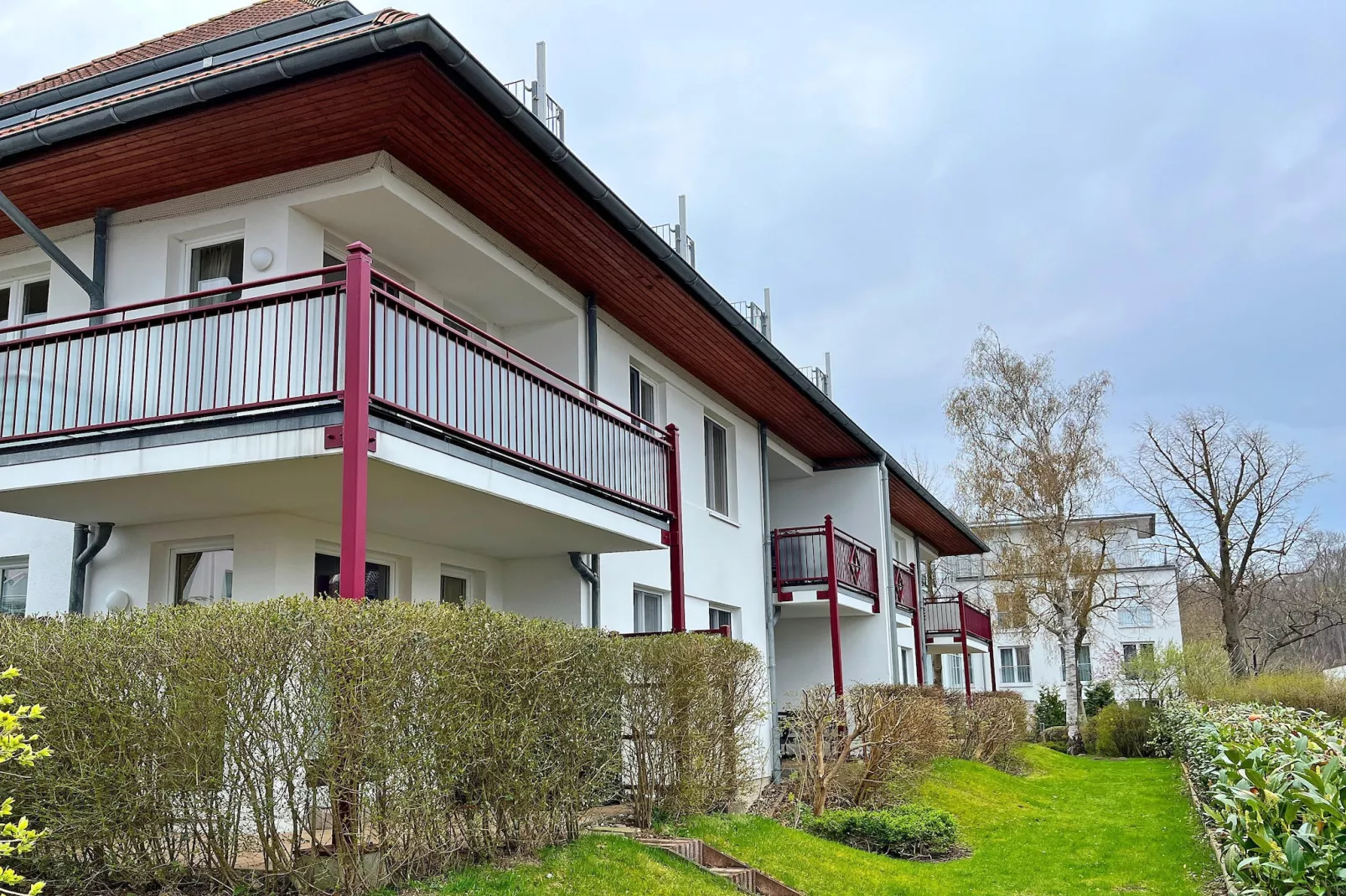 Ferienwohnung Windflücher Nienhagen - Buitenkant zomer