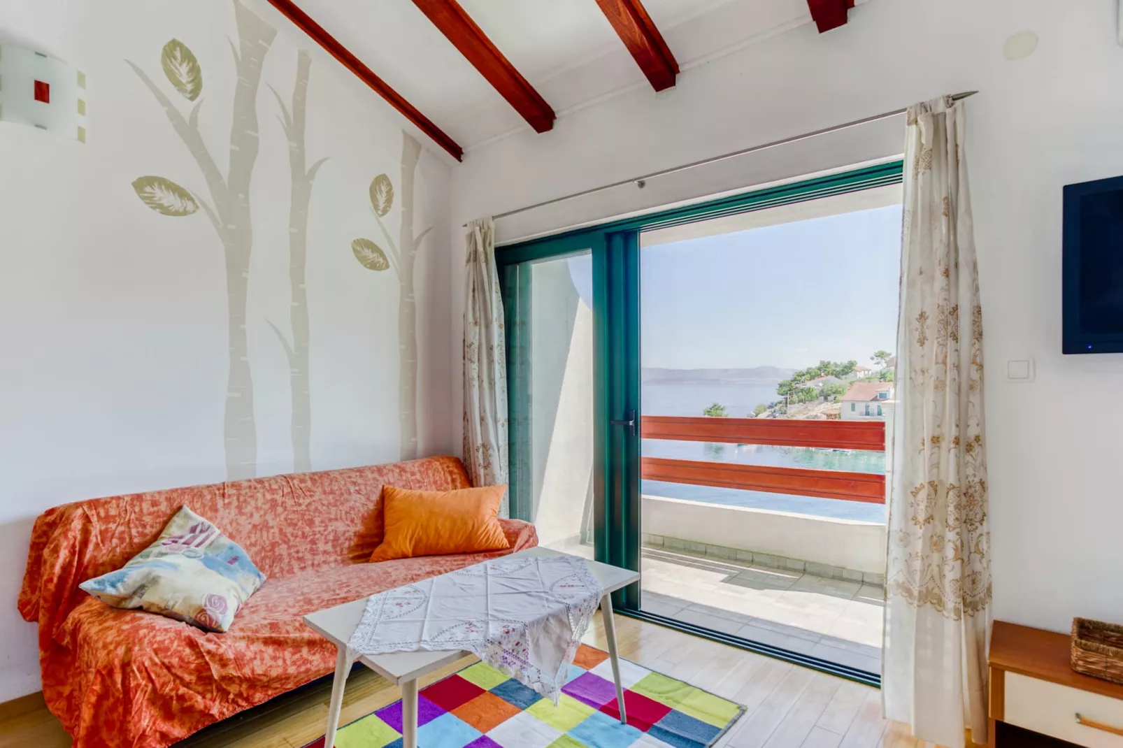 Apartmani Sidrana - Woonkamer
