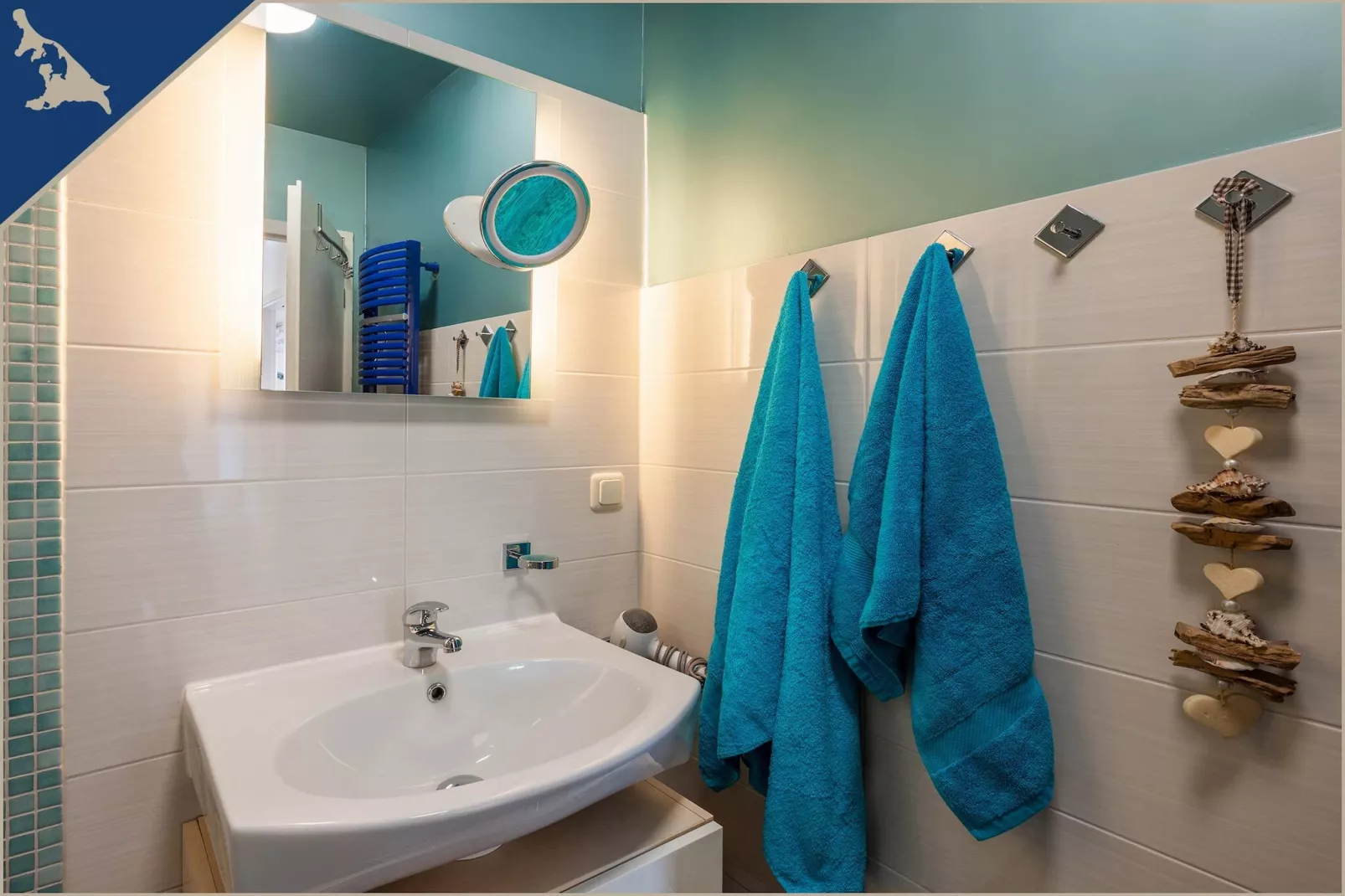 Ferienwohnung am Achterwasser Lütow 4 P - Badkamer