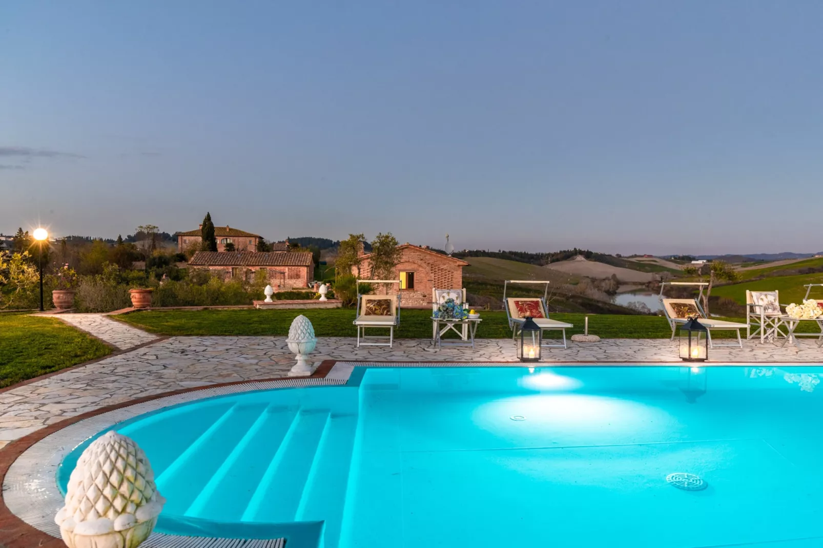 Villa Lajatico - Zwembad