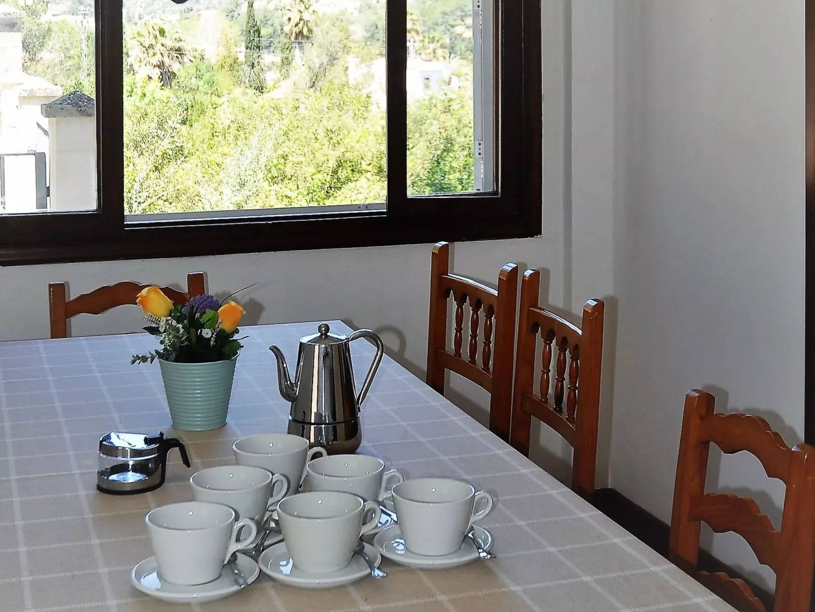 Villa con piscina privada, wifi, aire acondicionado y vistas a montaña ideal pa - Binnen