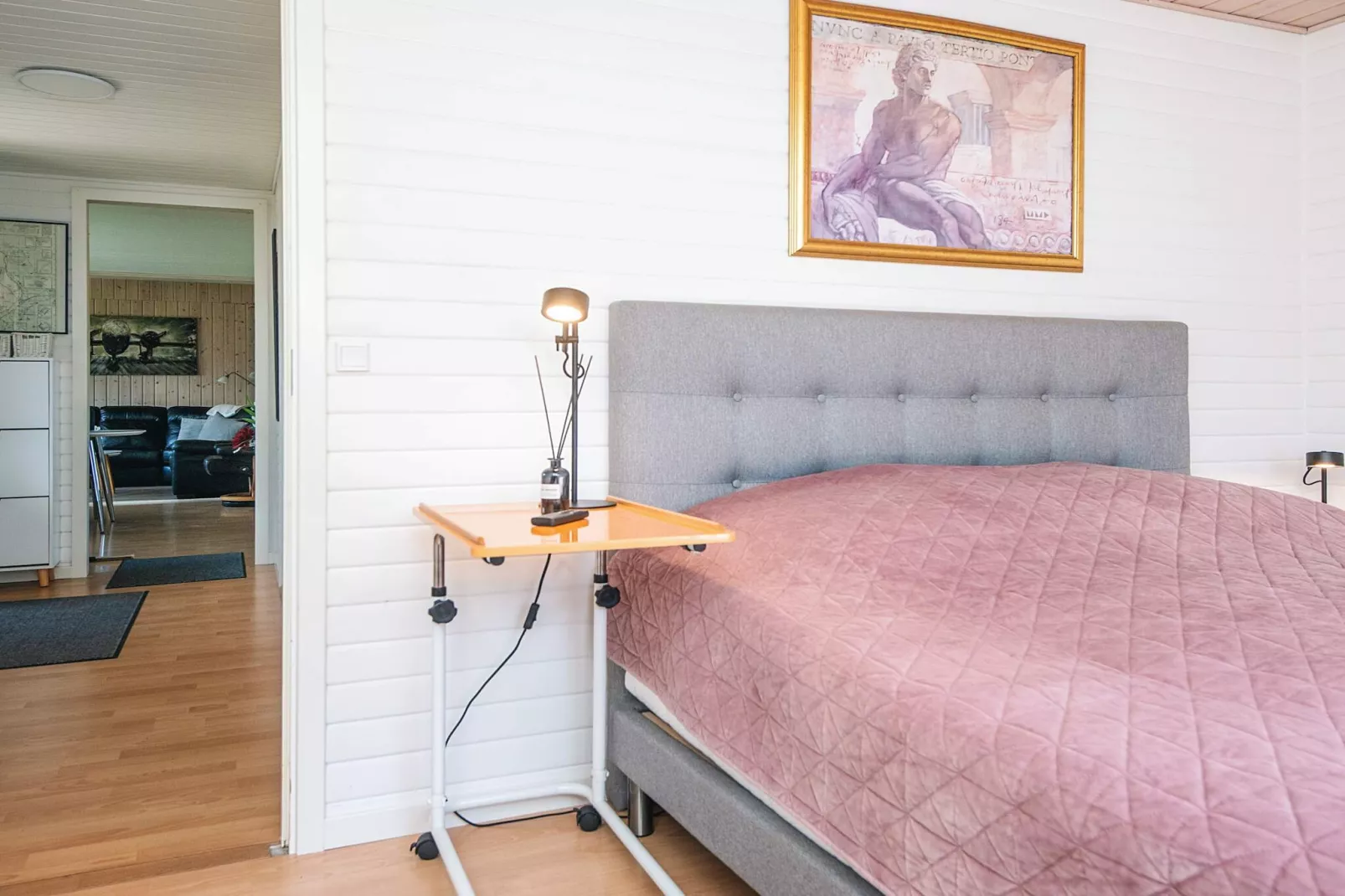 Huis met houtkachel en aanbouw - Binnen