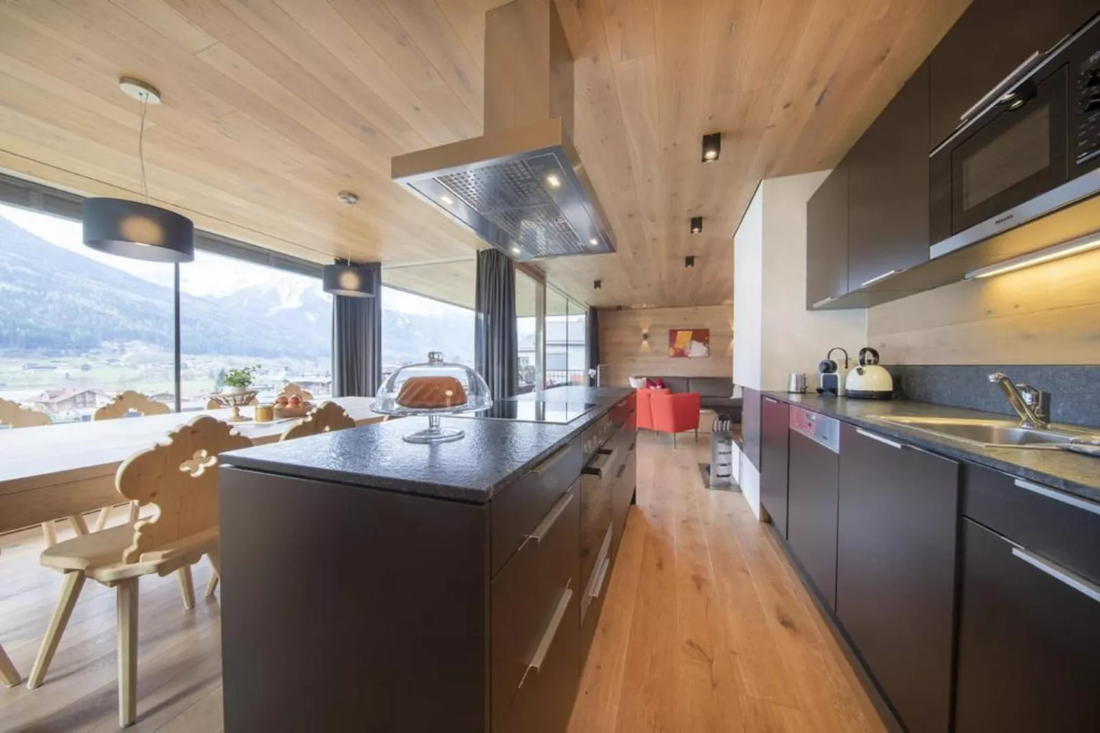 Smaragdresort Chalet Bergblick - Keuken
