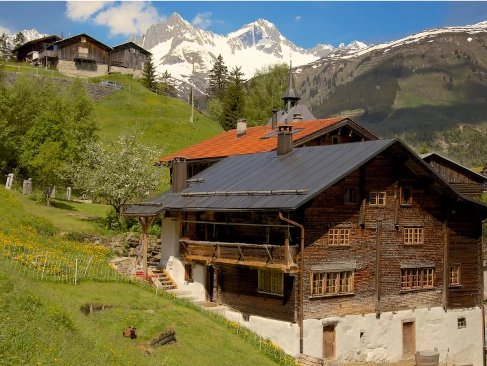 Tgèsa Surrein Giassa10, (Sedrun/Surrein). - Buiten