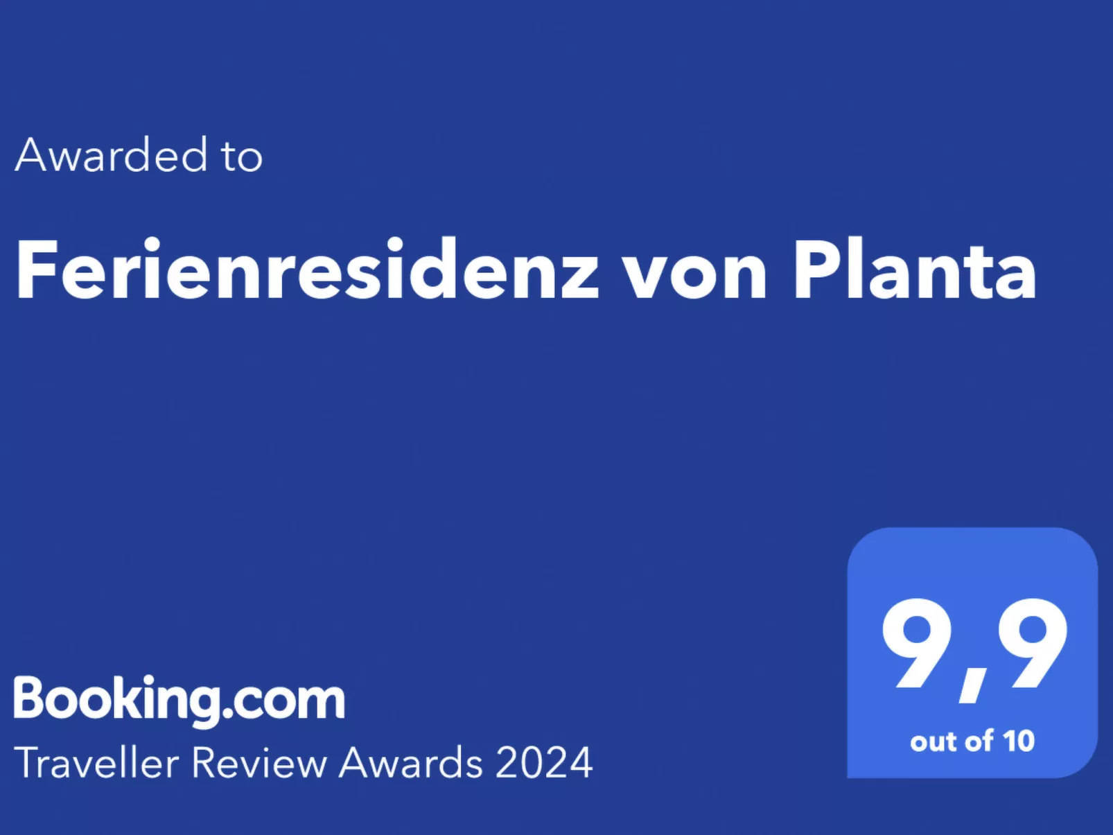 Ferienresidenz von Planta, (Pratval). - Buiten