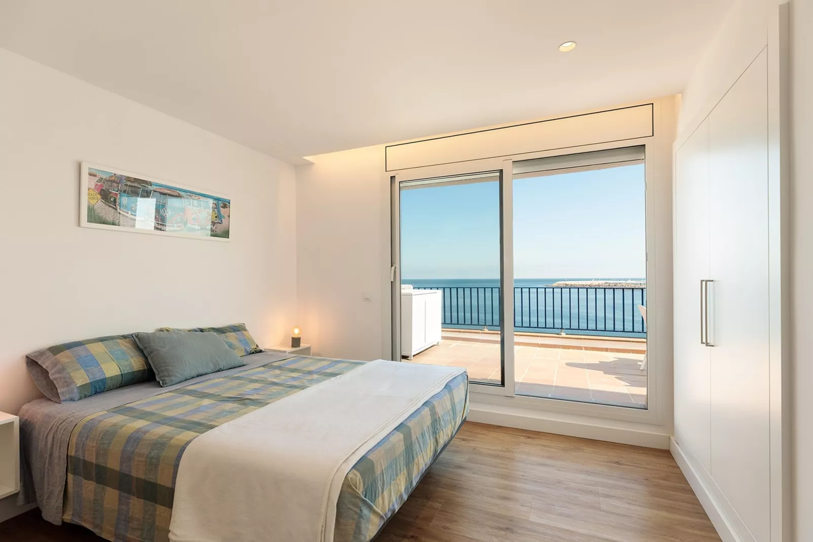 L’Escala Costa Brava Pool Duplex Apartment - Slaapkamer