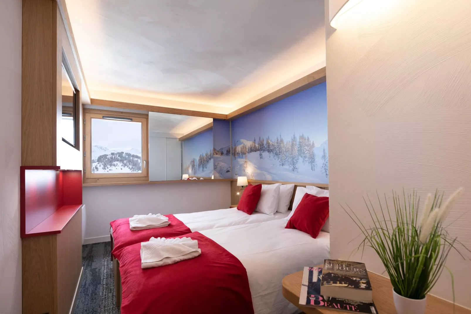 Village Club MMV Plagne 2000  Room for 3 people - Slaapkamer