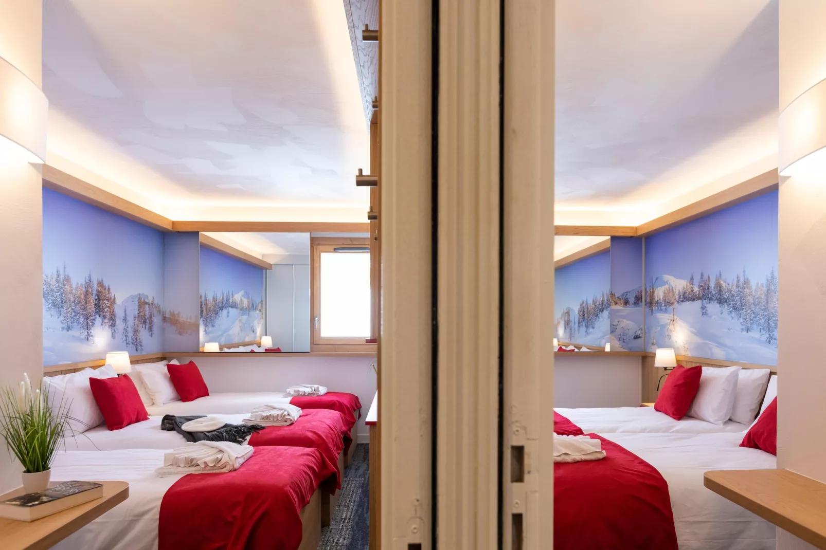 Village Club MMV Plagne 2000  Room for 6 people - Slaapkamer