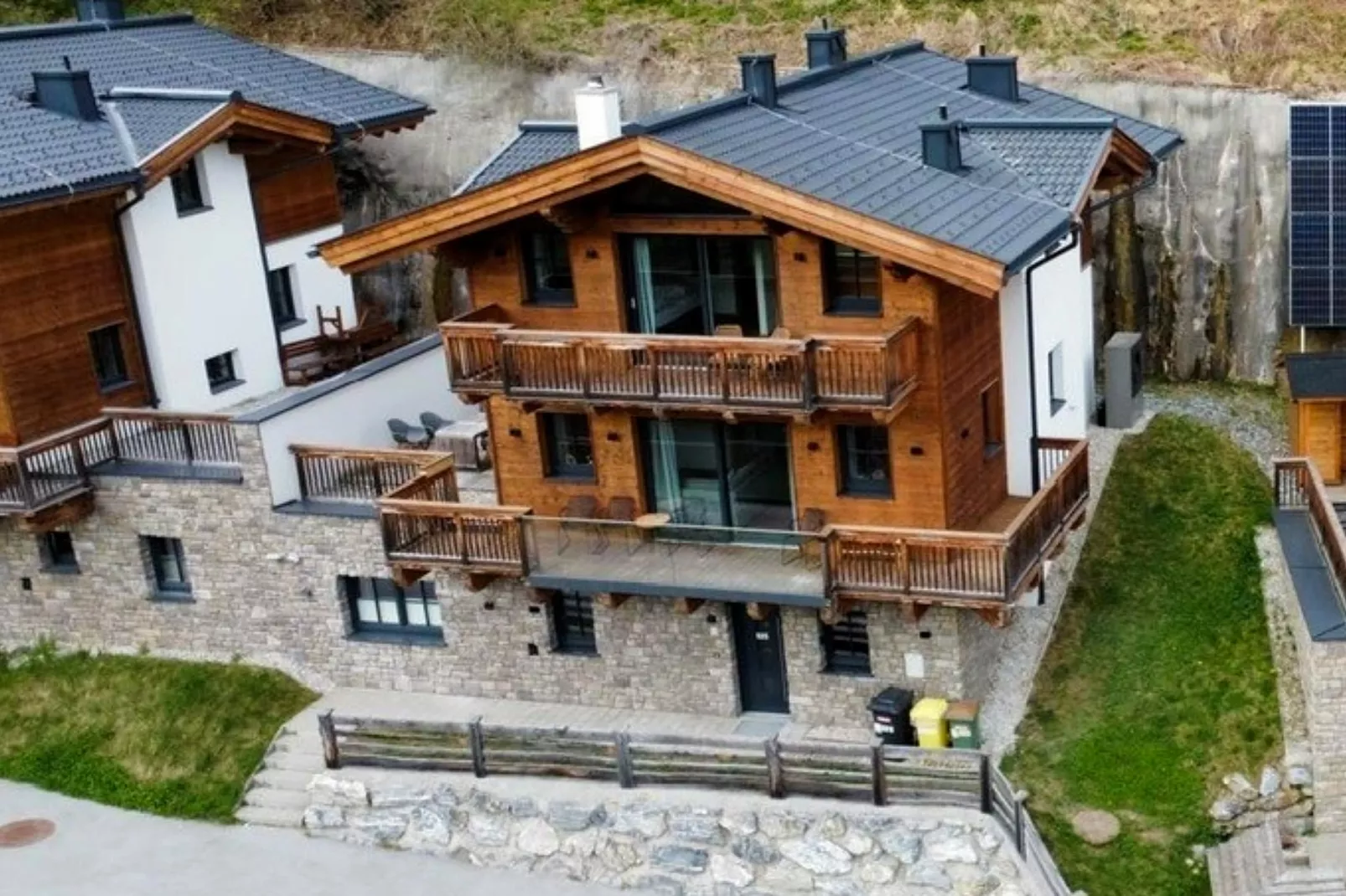 Chalet Henricus - Buitenkant zomer