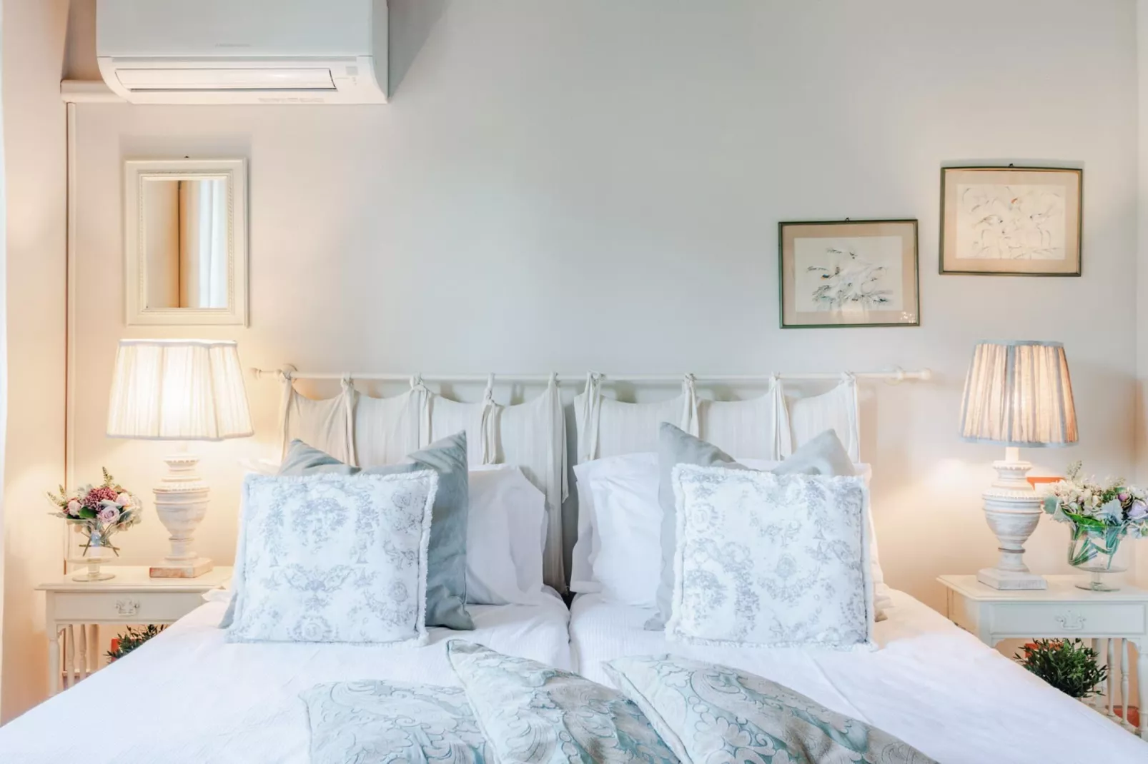 Pietro Farmhouse Apartment in Wine Resort in Lucca - Slaapkamer