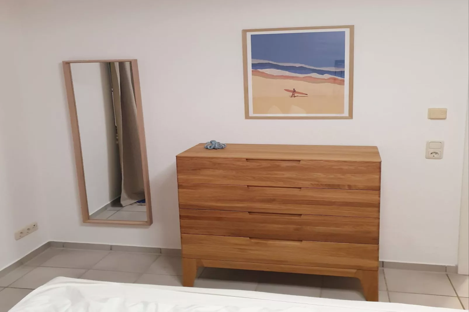 Ferienwohnung Terrasse und Aussicht - Slaapkamer