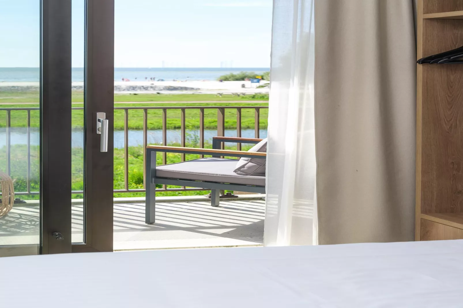 Luxury Beach Studio | 2 Pers. - Terrasbalkon