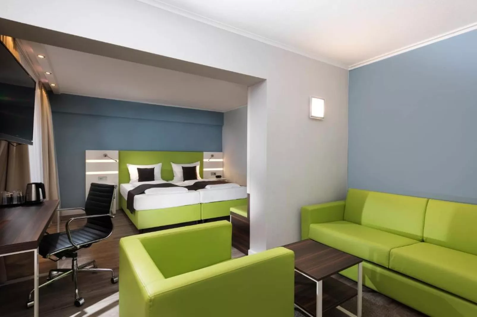 Offenburg City - Superior double room - Woonkamer