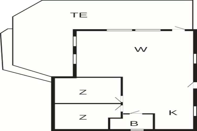4 persoons vakantie huis in Hadsund-By Traum - Plattegrond