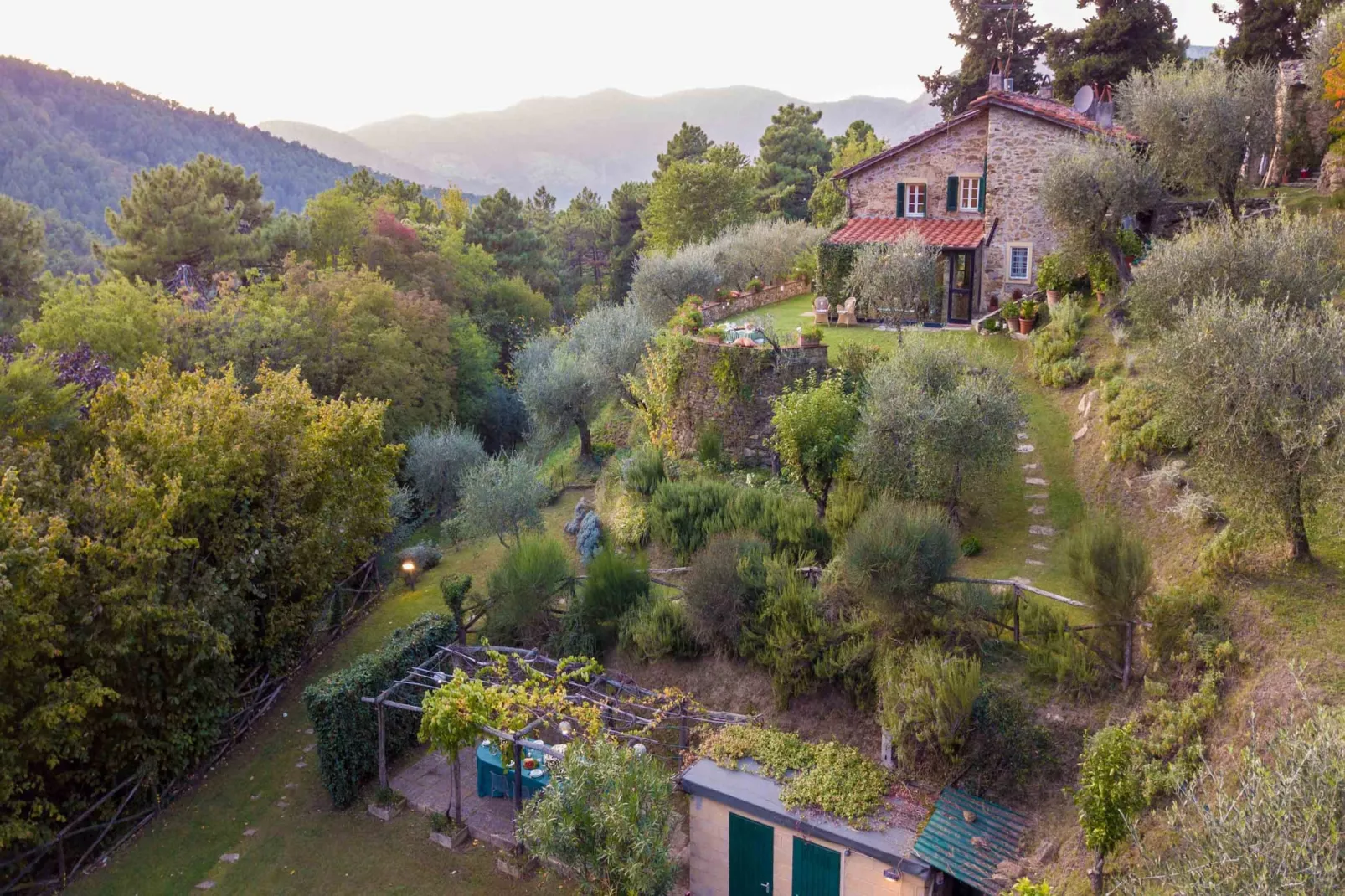 Casa Nel Bosco - Buitenkant zomer