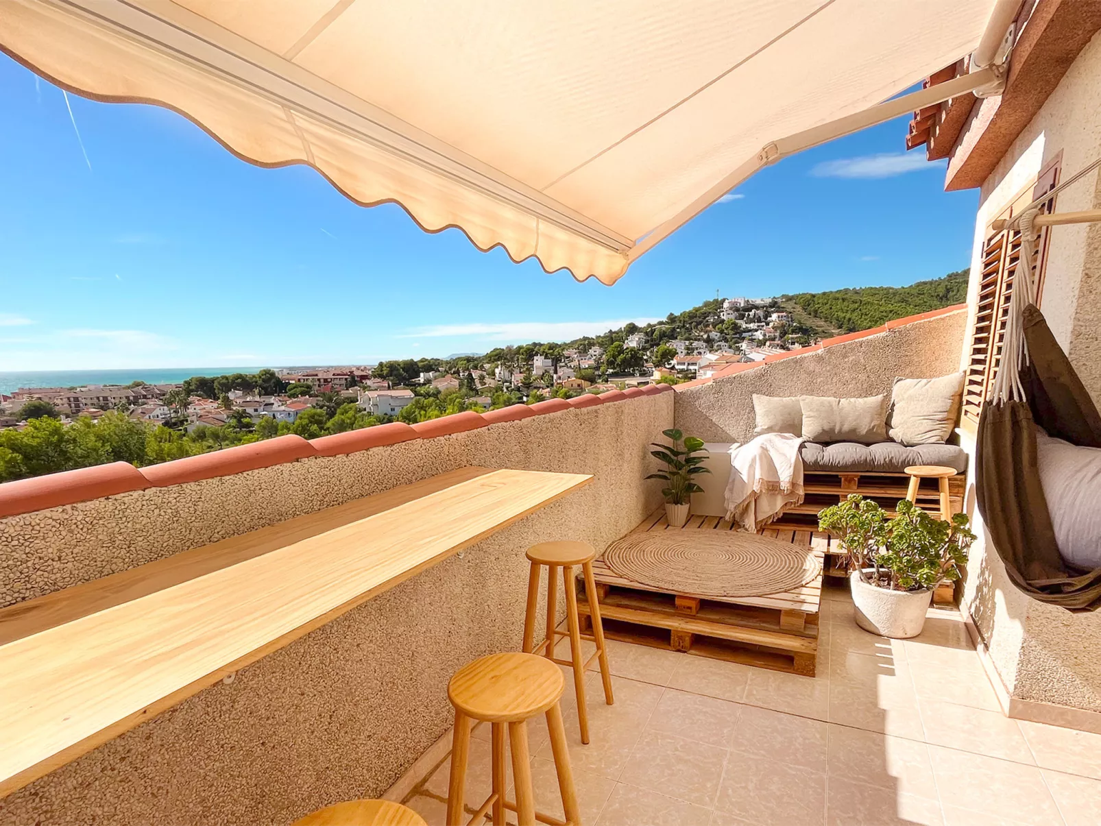 Terraza Azul - Penthouse with sea view - Buiten