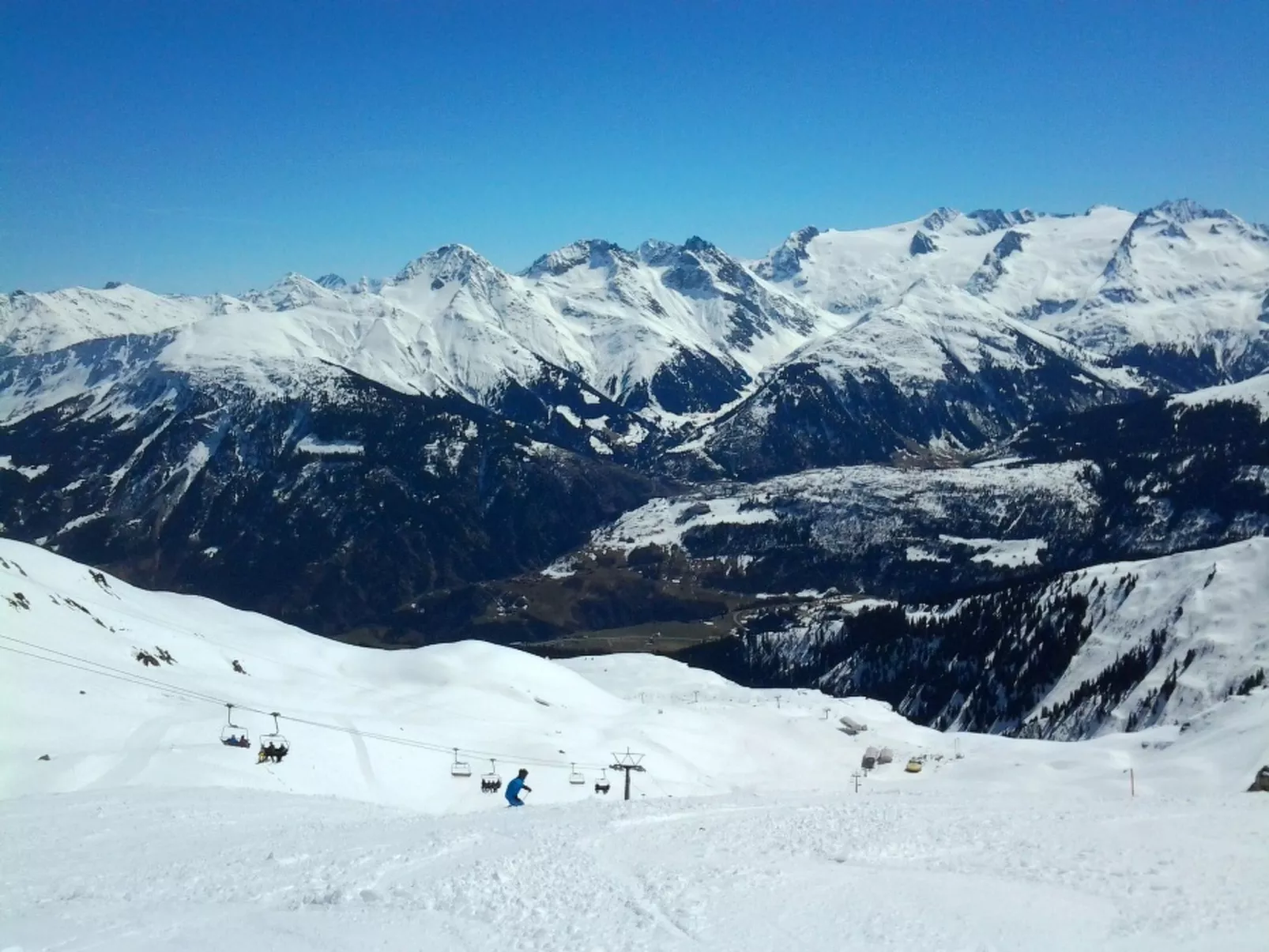 Chalet Scaletta de Castelberg, (Disentis/Mustér). - Buiten