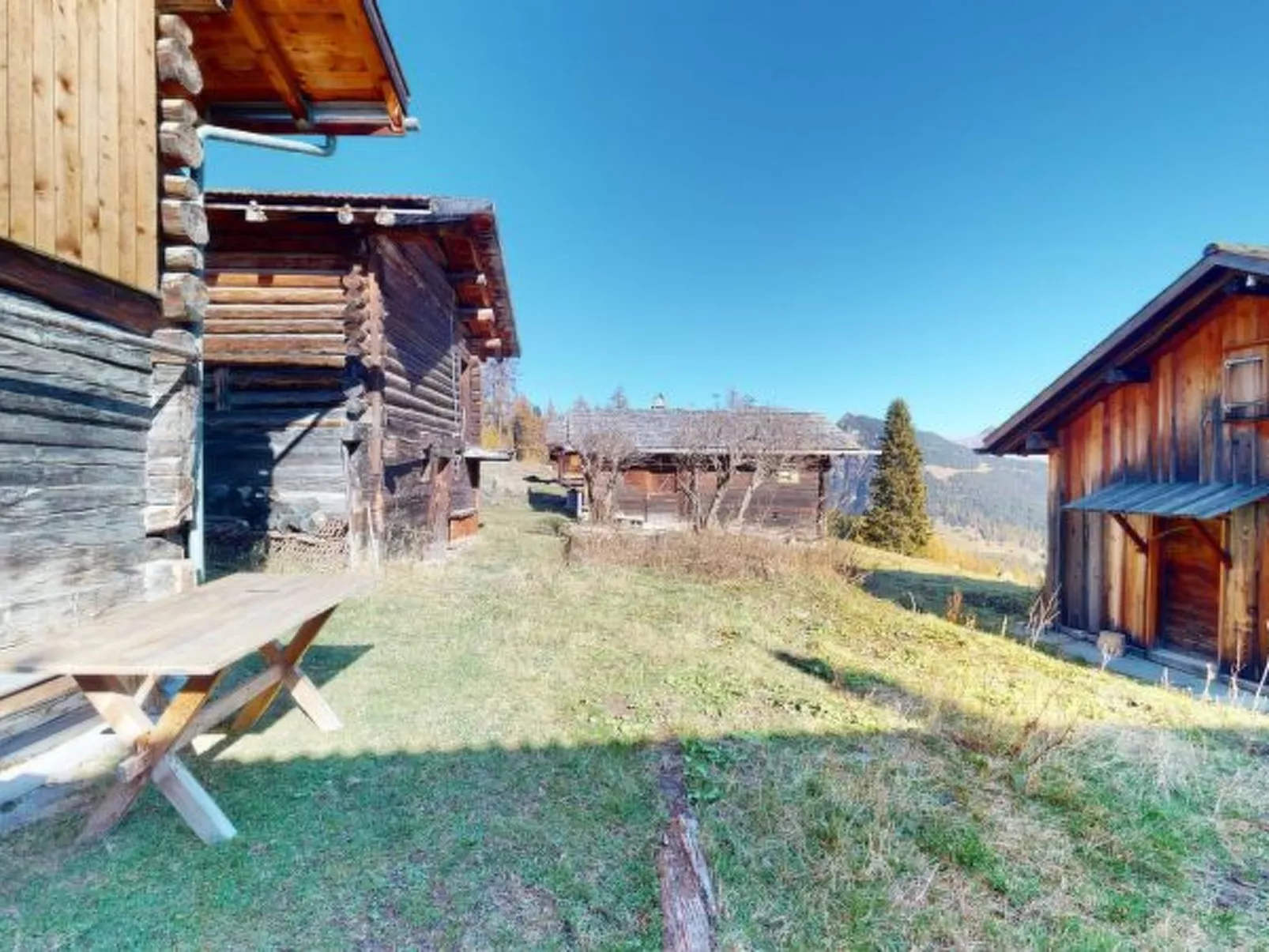 Alphütte-Maiensäss Mutten - Buiten