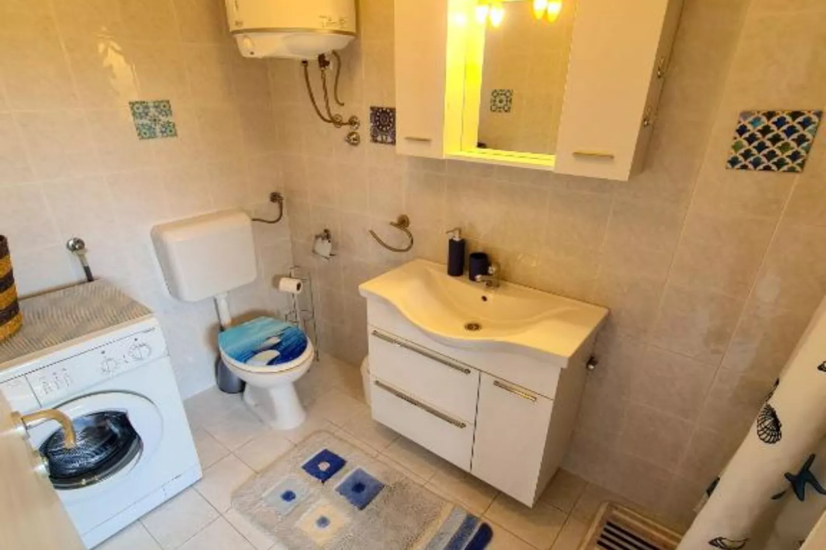 Apartments Marko - One Bedroom Apartment (Ground Floor) - Badkamer