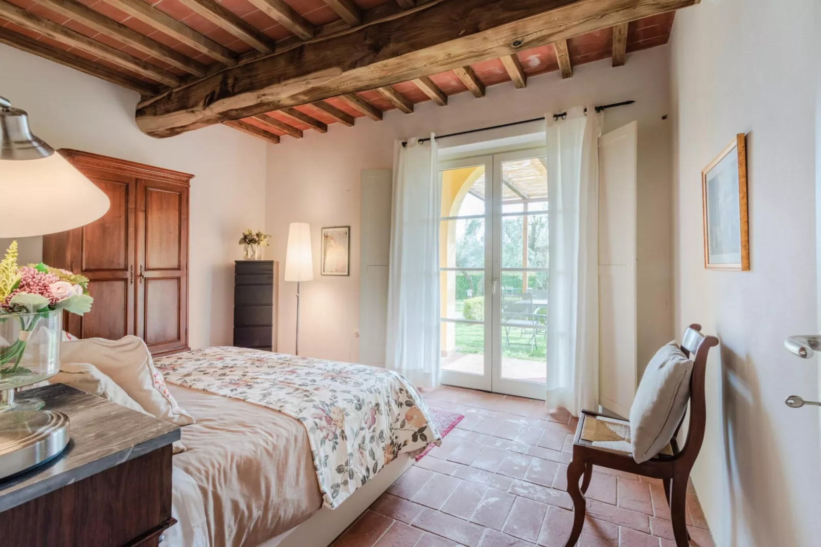 Casa Lucchese at Borghetto Farmhouse - Slaapkamer