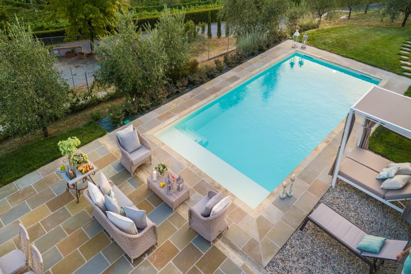 Valle del Sole Winery Farmhouse - Zwembad