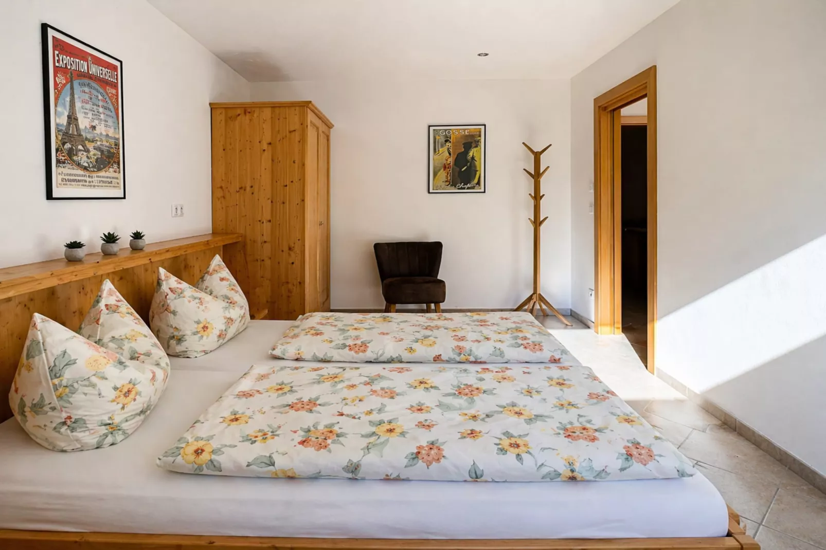 Apartment 1 / Hollersbach - Slaapkamer