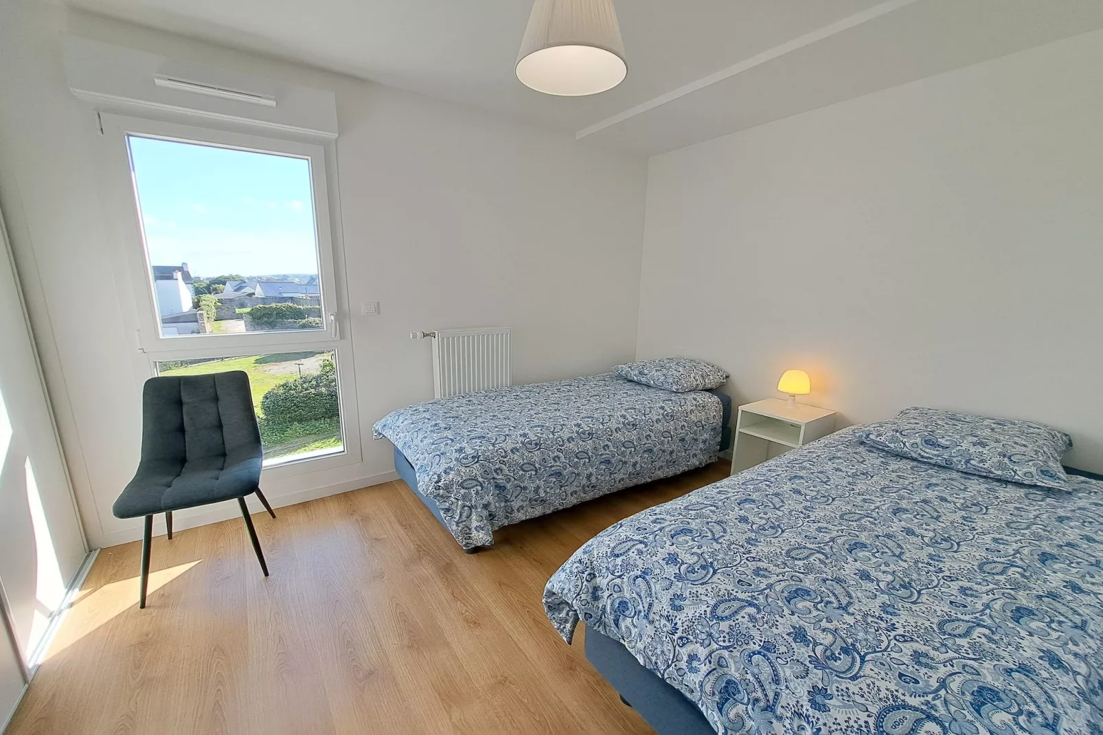 Ferienwohnung in Pouarzel - Slaapkamer