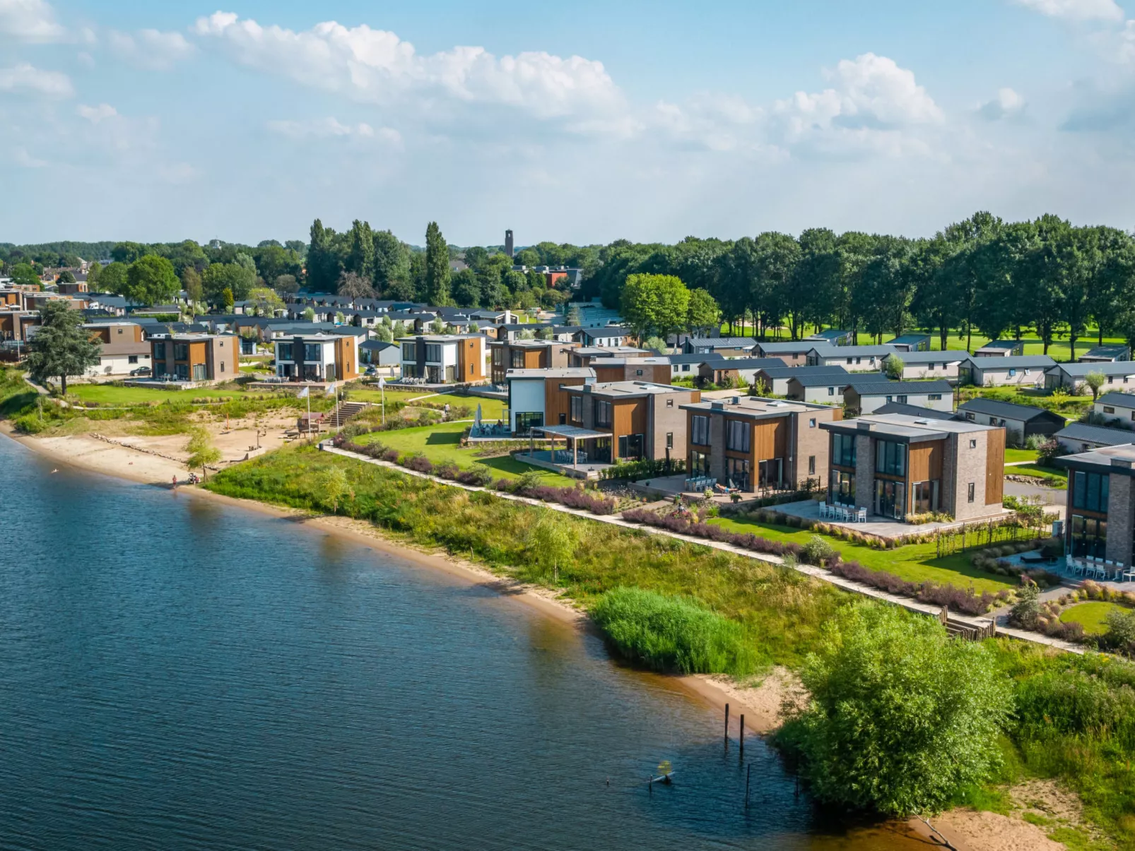 Vakantiepark Aan de Maas - Weide Lande 6 personen - Buiten