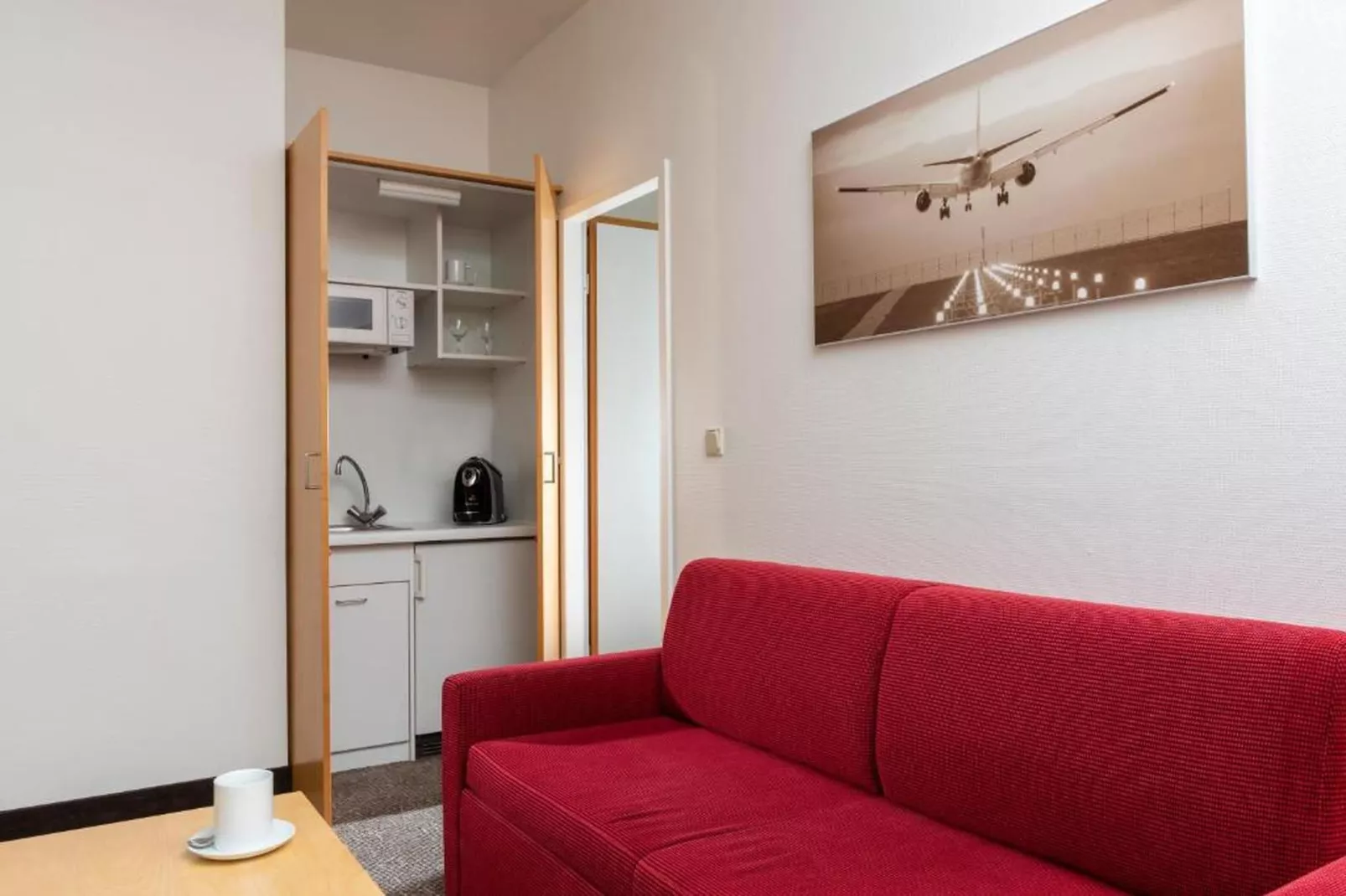 One-Bedroom Suite Twin beds - Woonkamer