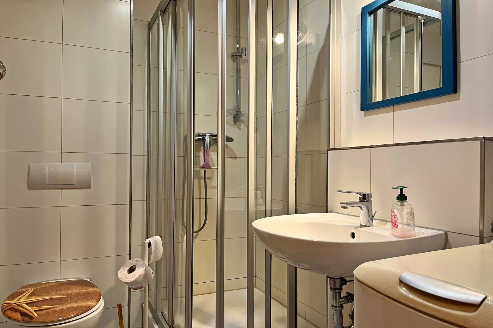 Ferienwohnung Windflücher Nienhagen - Badkamer
