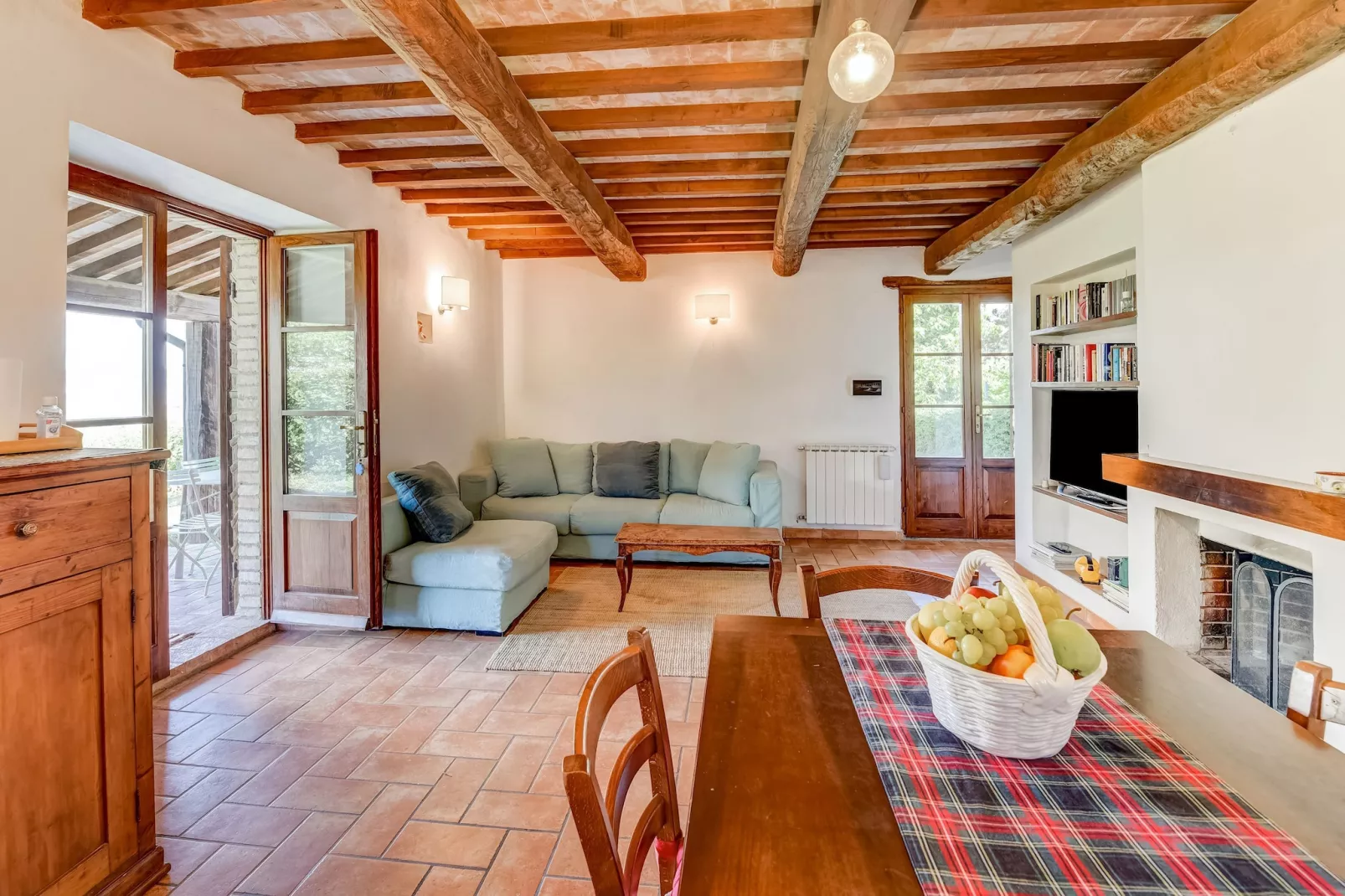 Podere Bellavista - Woonkamer