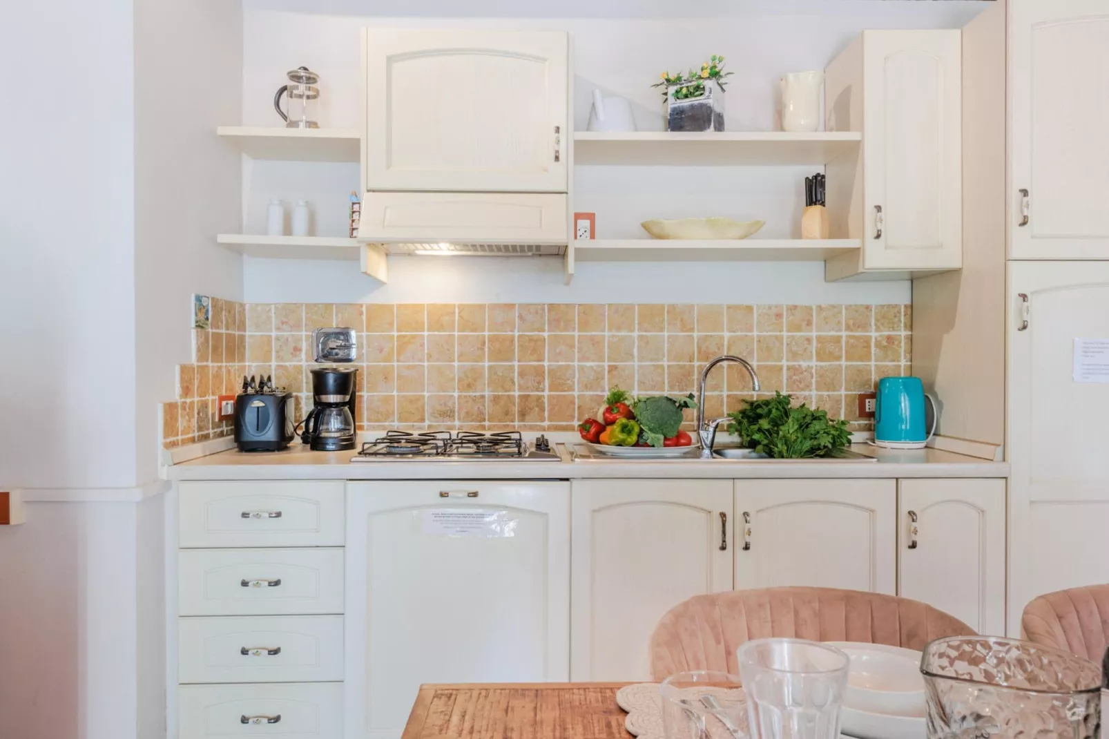Jacopo Farmhouse Apartment in Wine Resort in Lucca - Keuken