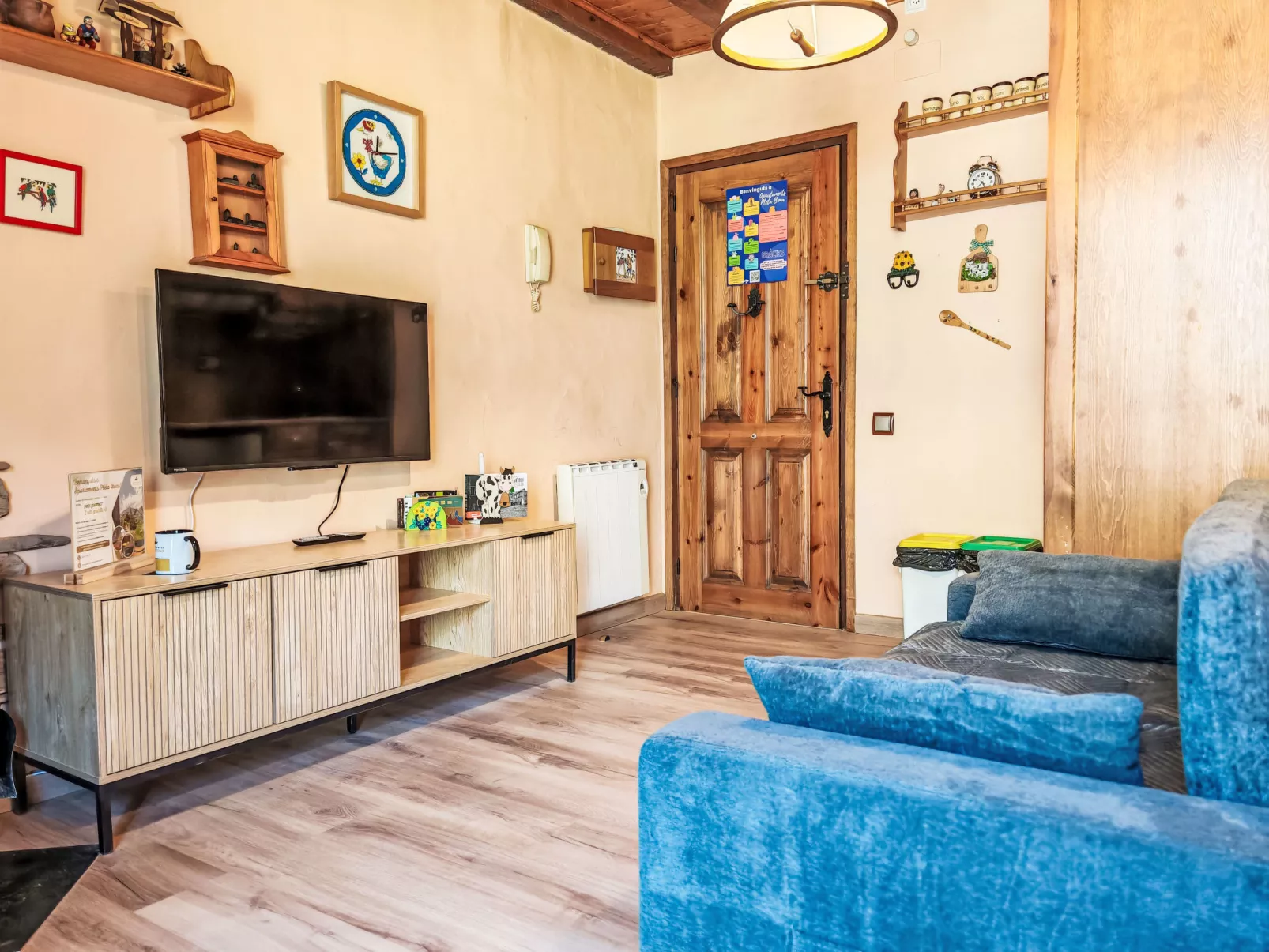 Studio mit Kamin Cosmos 3 Vall de Boí - Binnen